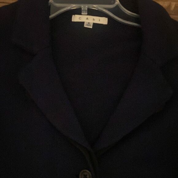 Cabi Size S 3 button Jacket Navy - Picture 8 of 11